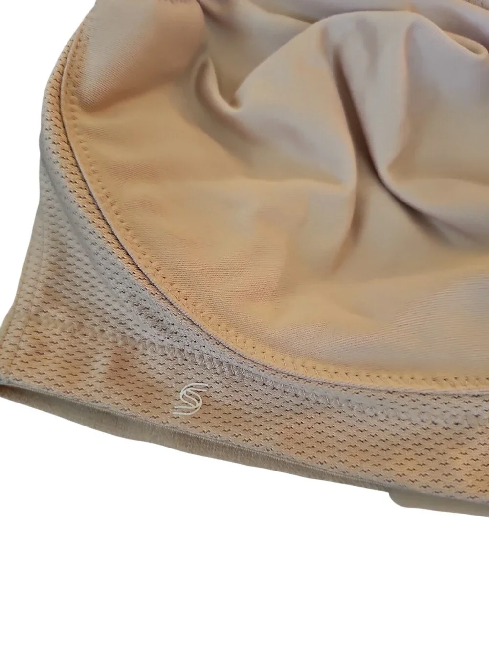Glamorise Womens MagicLift Seamless Sports Wirefree Bra 1006 Café 38DD WL23